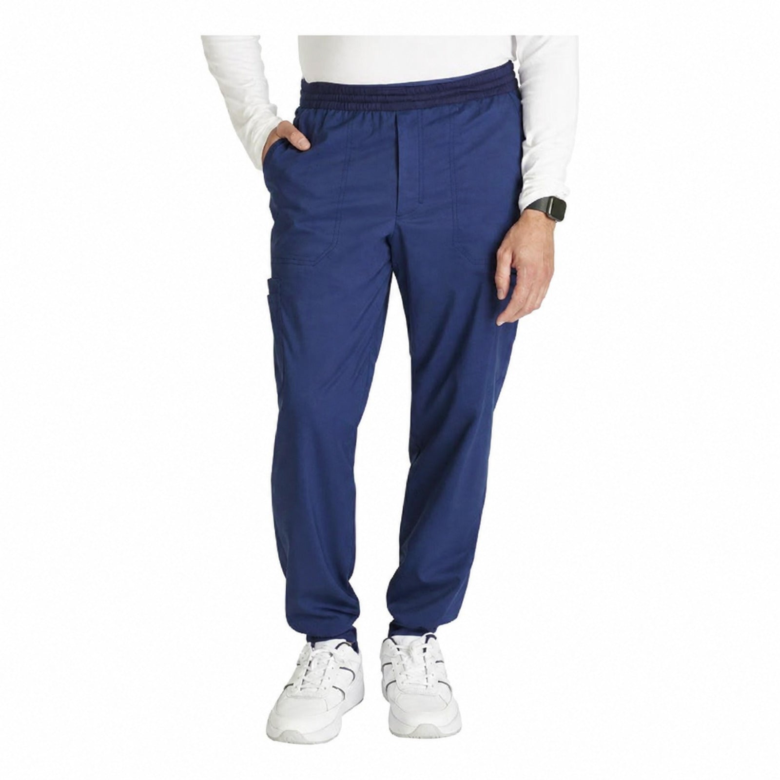 Pantalón quirúrgico jogger Cherokee WW251 Revolution azul marino para hombre, vista 1 de la prenda | color:azul-marino