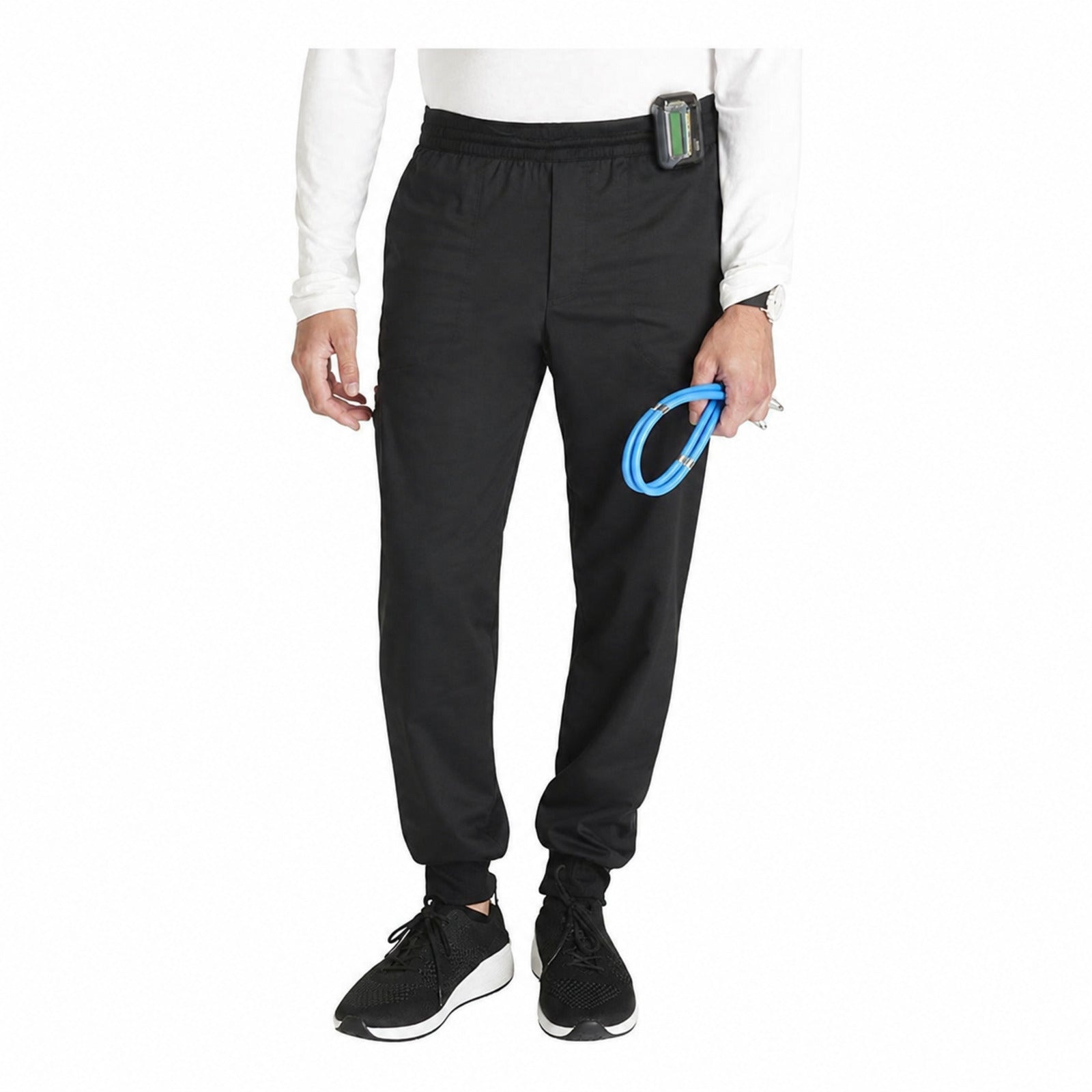 Pantalón quirúrgico jogger Cherokee WW251 Revolution negro para hombre, vista 1 de la prenda | color:negro