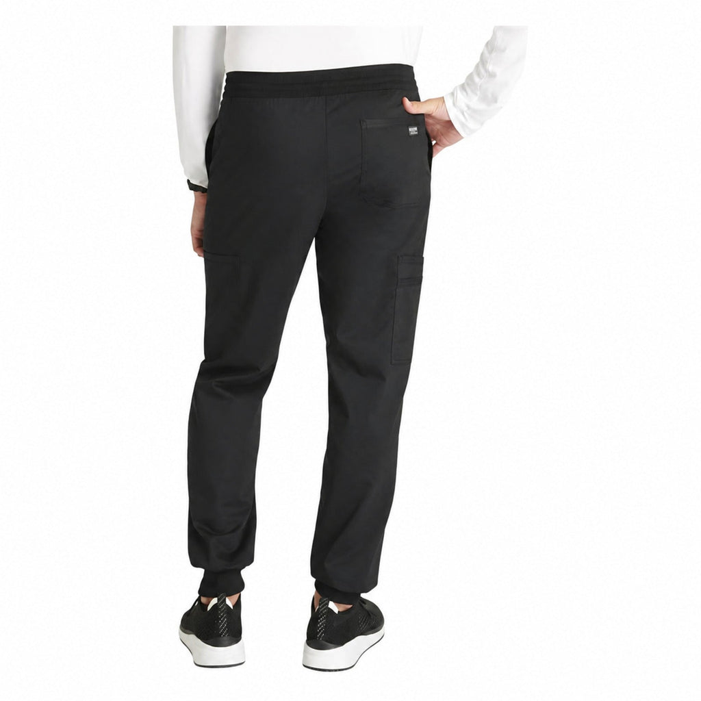 Pantalón quirúrgico jogger Cherokee WW251 Revolution negro para hombre, vista 4 de la prenda