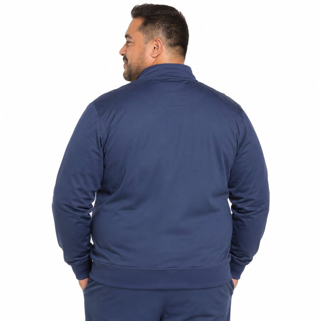 Chamarra médica Cherokee WW300 Core Stretch azul marino para hombre talla extra, vista 4 de la prenda