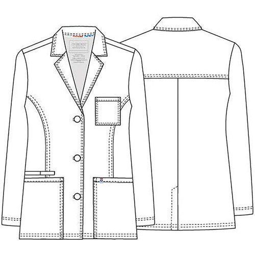 Cherokee Ww450ab Bata Médica Clínica Repelente Antimicrobial - Garufa Jeans