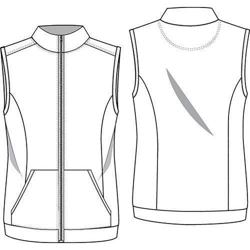 Cherokee Ww520 Ww521 Chaleco Clínico Médico Quirúrgico Mujer - Garufa Jeans