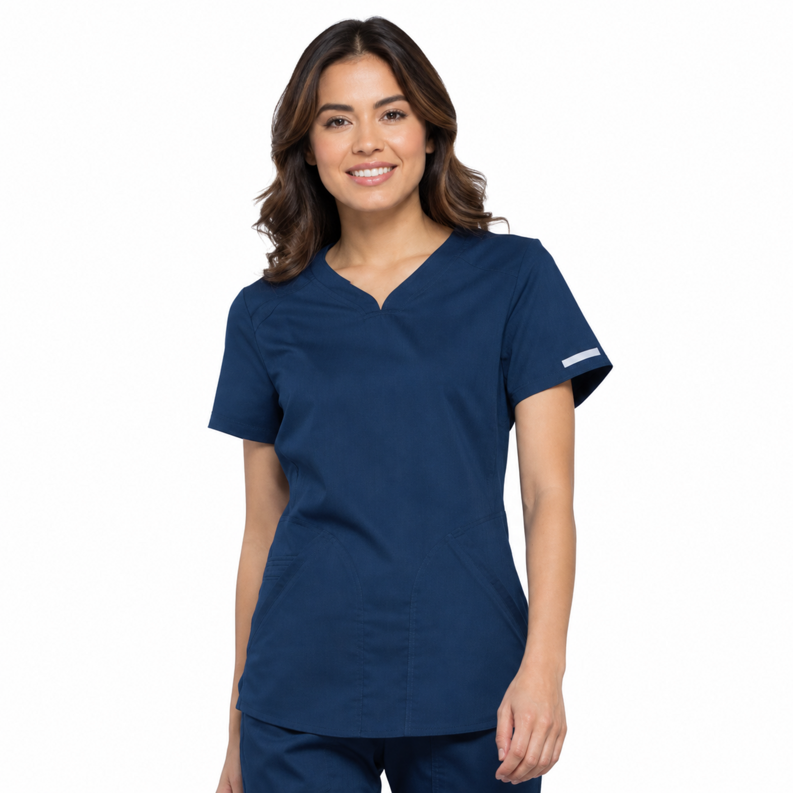 Filipina médica Cherokee Revolution WW601 para mujer color azul marino, vista frontal