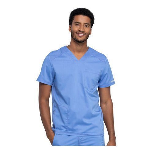 Filipina quirúrgica Cherokee WW603 azul cielo para hombre, vista 1 de la prenda | color:cie-azul-cielo