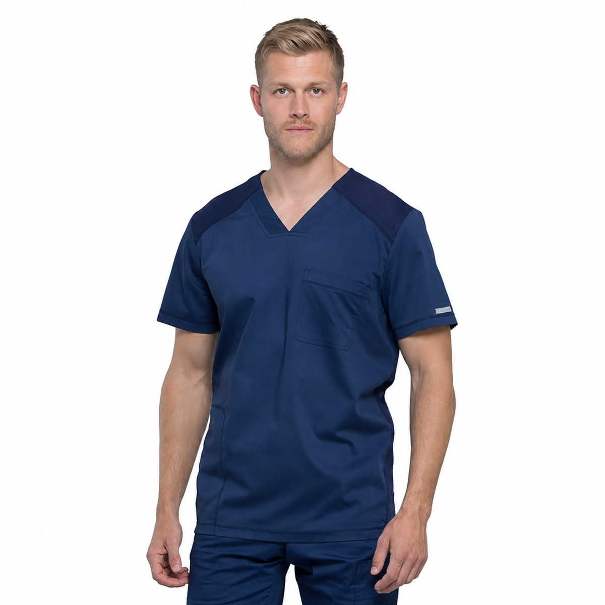Filipina quirúrgica Cherokee WW603 para hombre Azul Marino, vista 1 | color:azul-marino