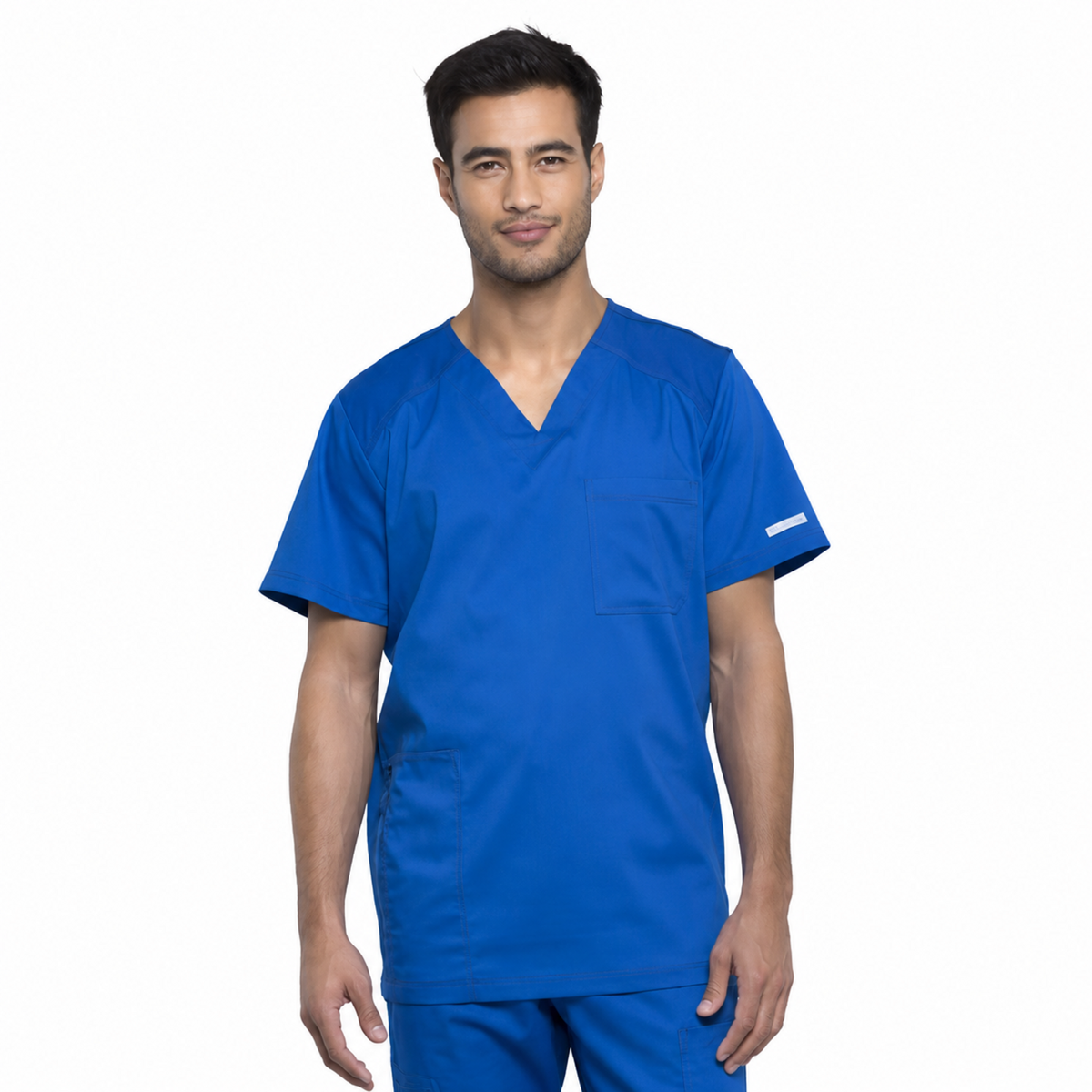 Filipina quirúrgica Cherokee WW603 para hombre Azul Rey, vista 1 | color:azul-rey