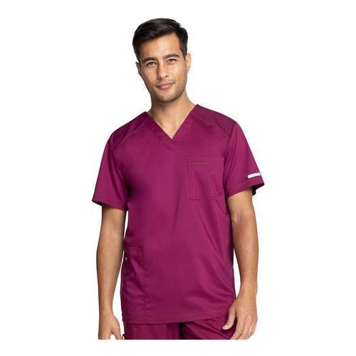 Filipina quirúrgica Cherokee WW603 color vino para hombre, vista 1 de la prenda | color:win-vino