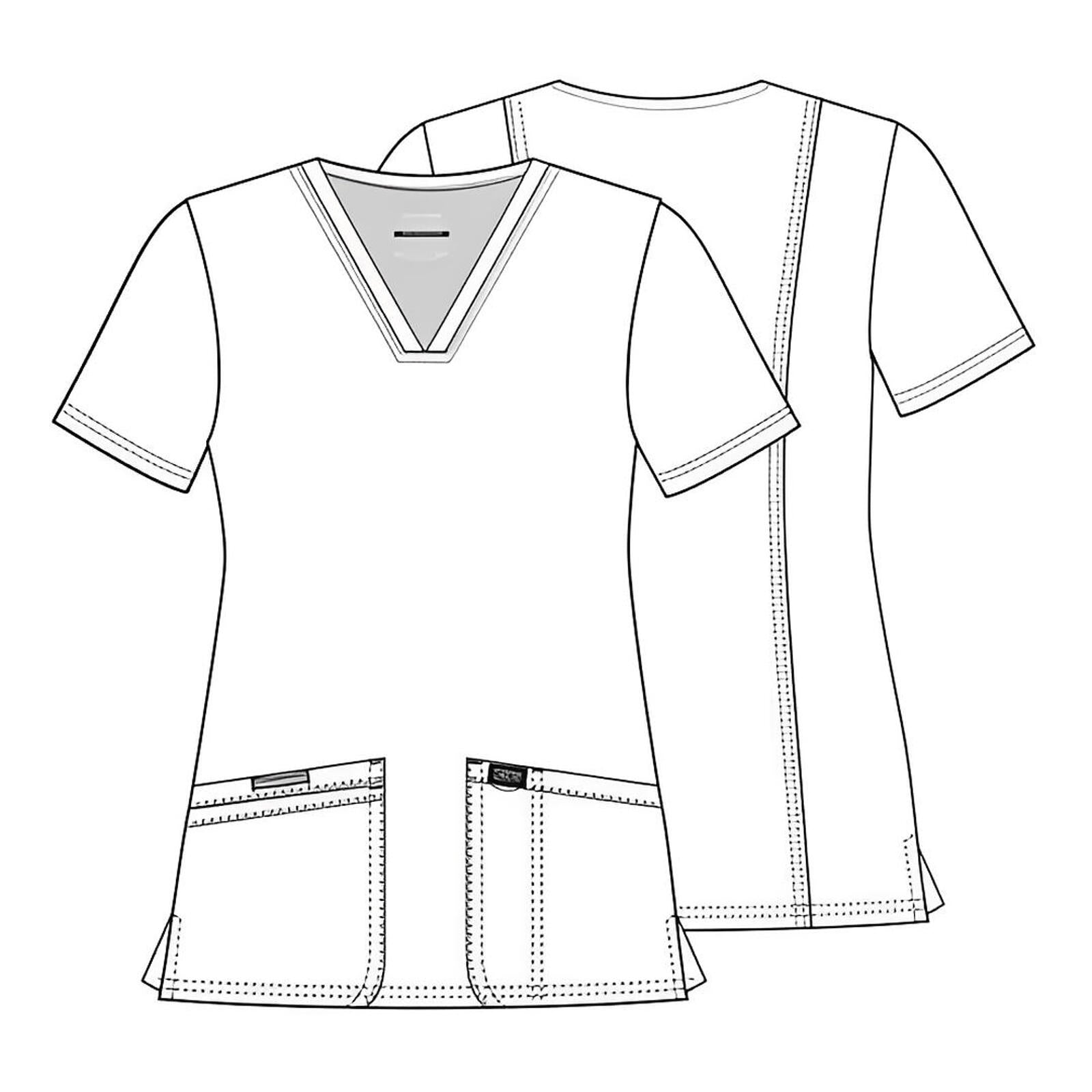 Ficha técnica de la filipina quirúrgica Cherokee WW620 Turquesa | color:turquesa