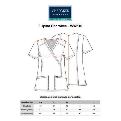 Cherokee Ww620 Filipina Quirúrgica Revolution Mujer - Garufa Jeans