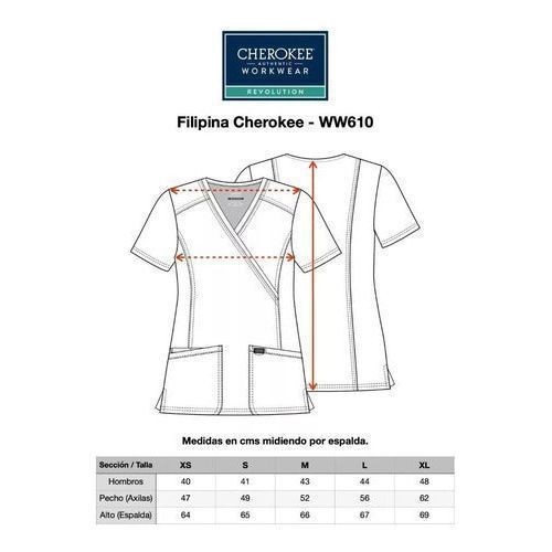 Cherokee Ww620 Filipina Quirúrgica Revolution Mujer - Garufa Jeans