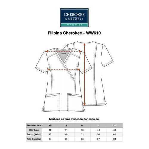 Cherokee Ww620 Filipina Quirúrgica Revolution Mujer - Garufa Jeans
