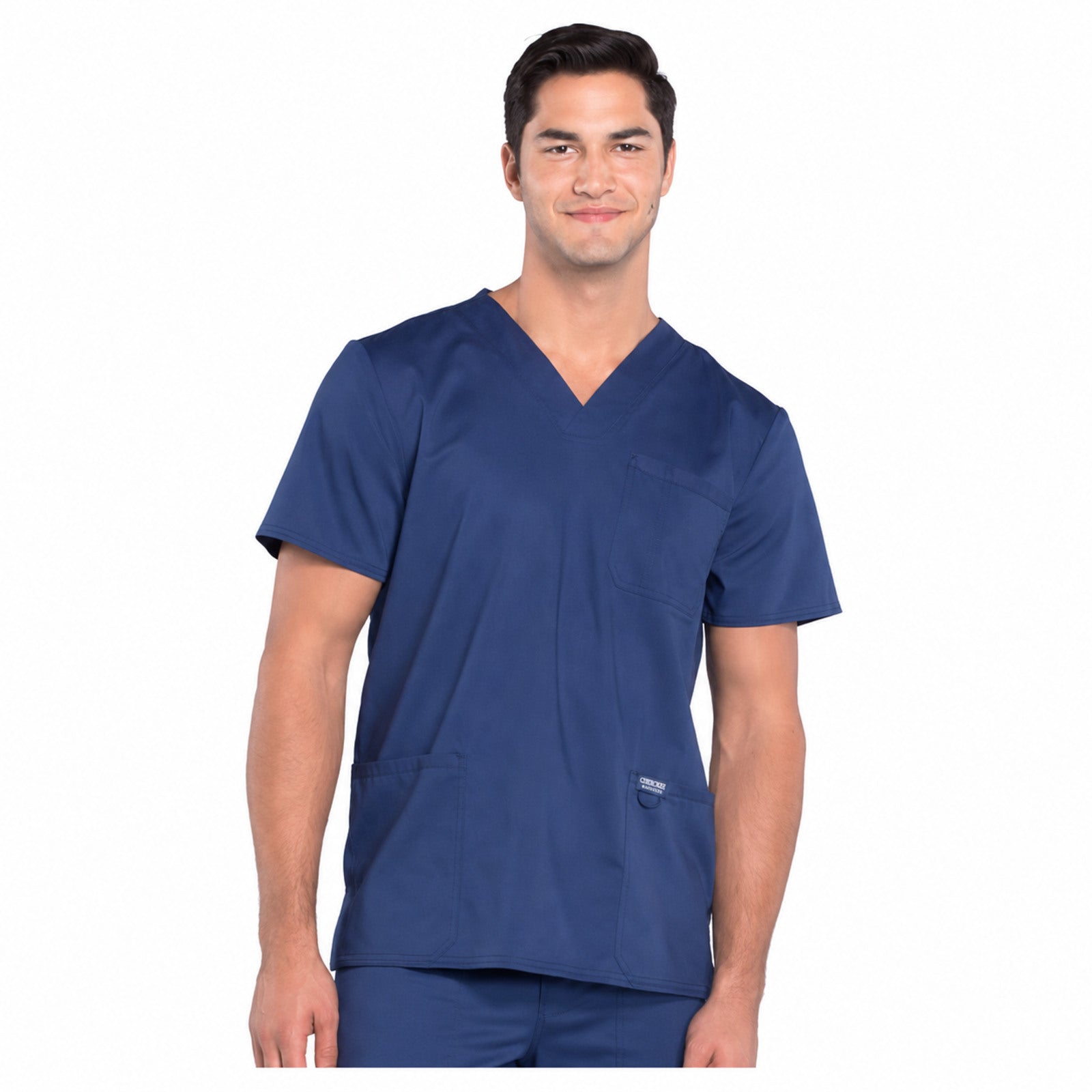 Filipina médica Cherokee WW670 para hombre color Azul Marino, vista frontal | color:azul-marino