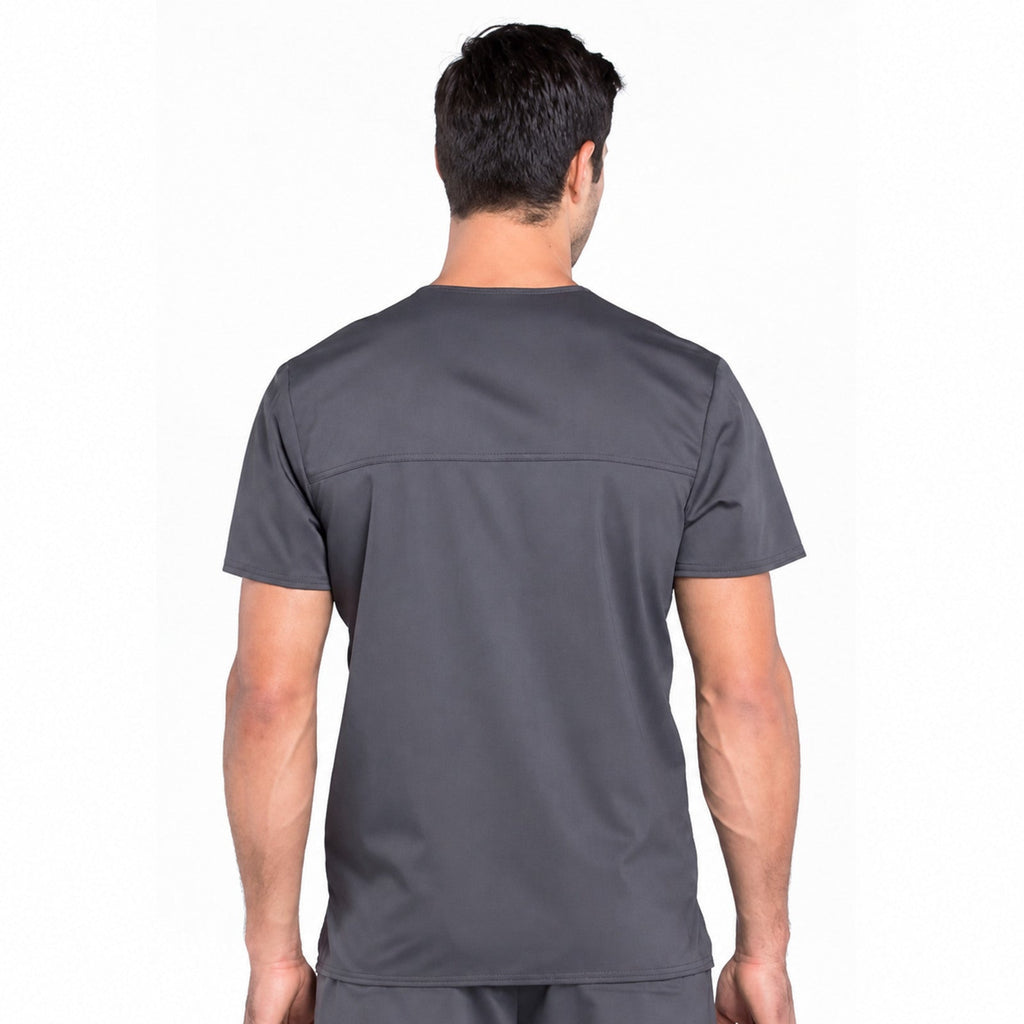 Filipina médica Cherokee WW670 para hombre color Gris Oxford, vista posterior