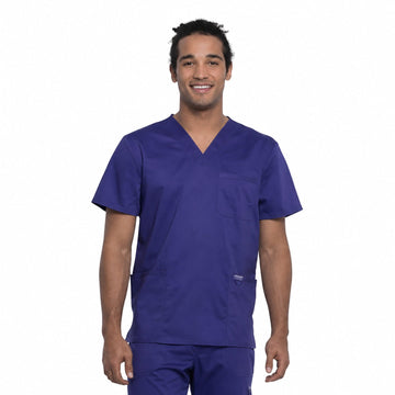 Filipina médica Cherokee WW670 para hombre color Uva, vista frontal | color:uva