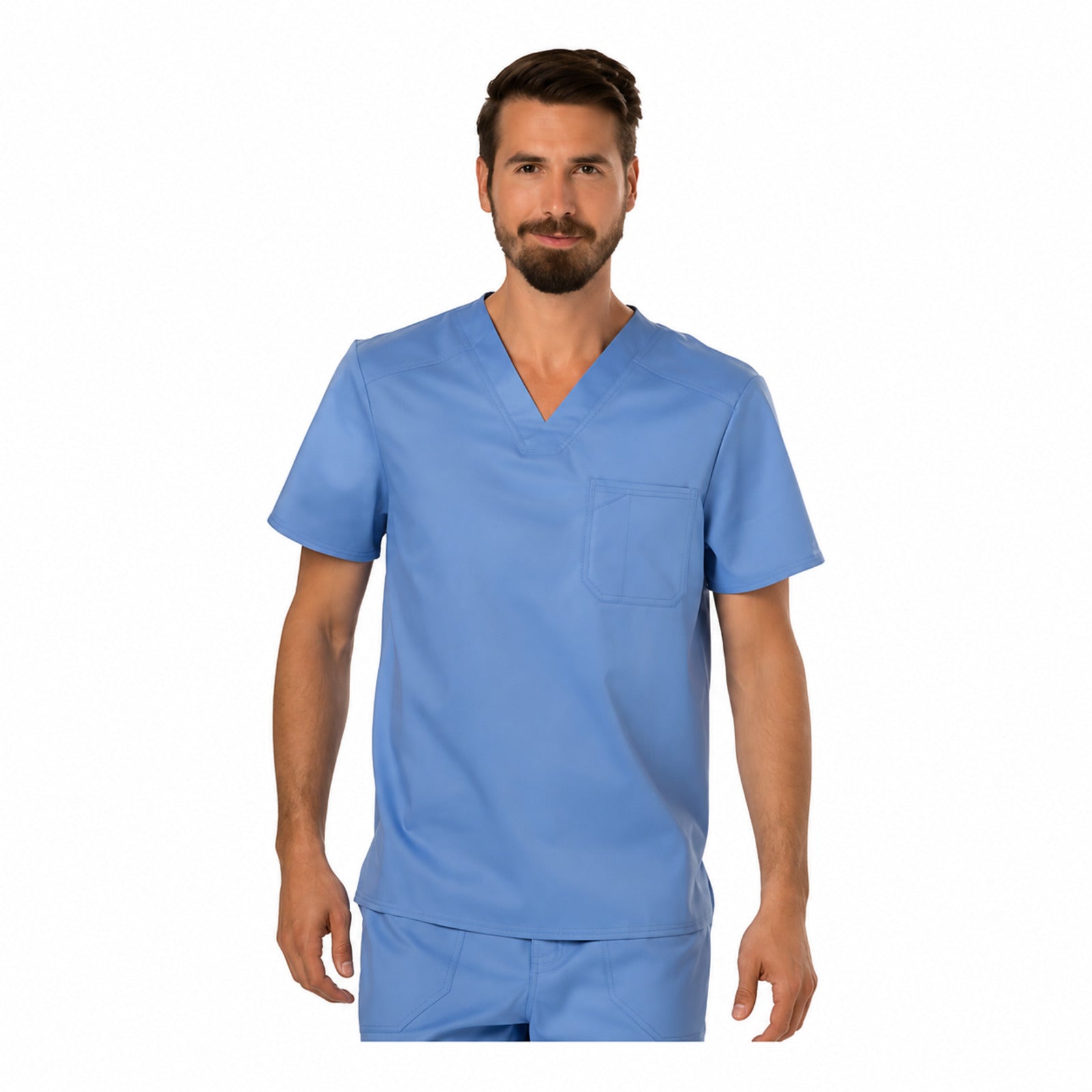 Filipina quirúrgica Cherokee WW690 Azul cielo para hombre, vista 1 de la prenda | color:cie-azul-cielo