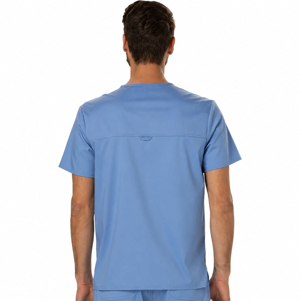 Filipina quirúrgica Cherokee WW690 Azul cielo para hombre, vista 3 de la prenda