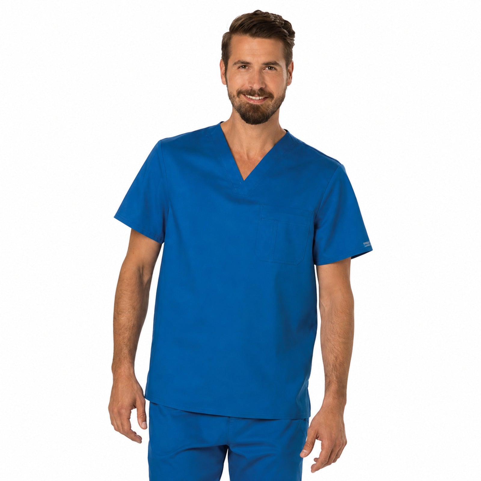 Filipina quirúrgica Cherokee WW690 Azul rey para hombre, vista 1 de la prenda | color:roy-azul-rey