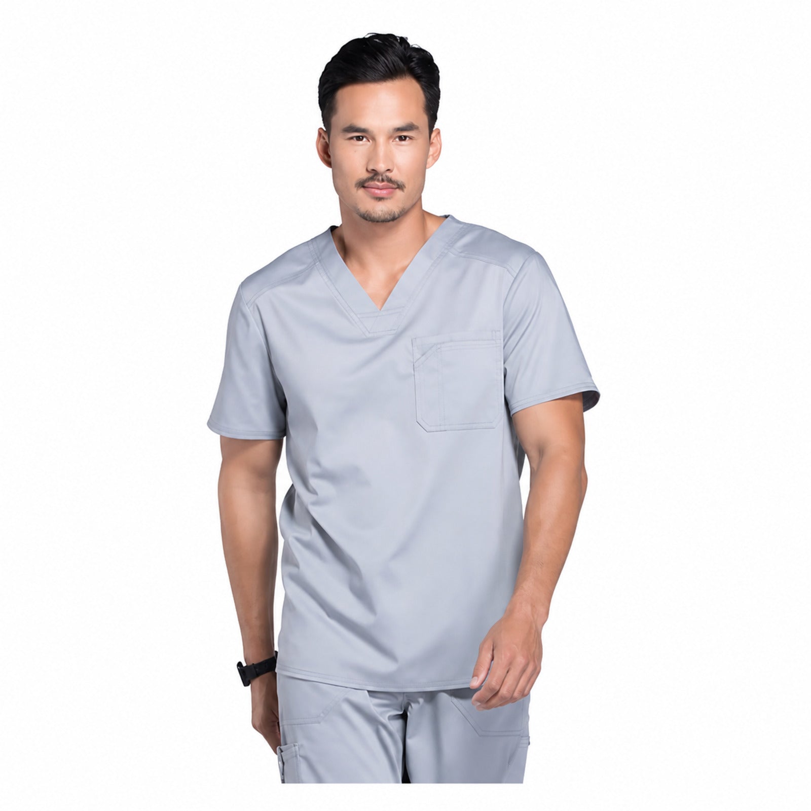 Filipina quirúrgica Cherokee WW690 Gris para hombre, vista 1 de la prenda | color:gry-gris