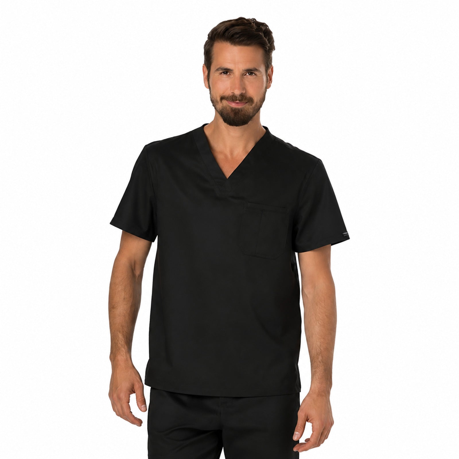 Filipina quirúrgica Cherokee WW690 Negra para hombre, vista 1 de la prenda | color:blk-negra