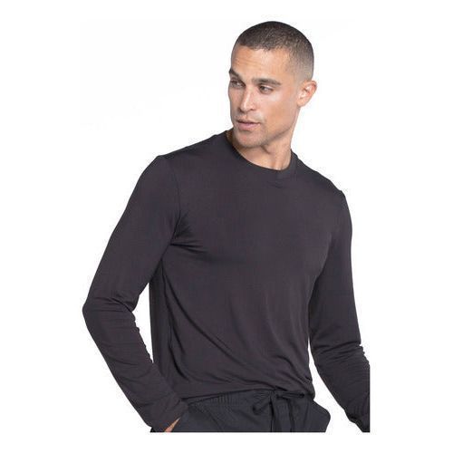 Playera quirúrgica Cherokee WW700 Negra para hombre, vista 2 de la prenda | color:blk-negra