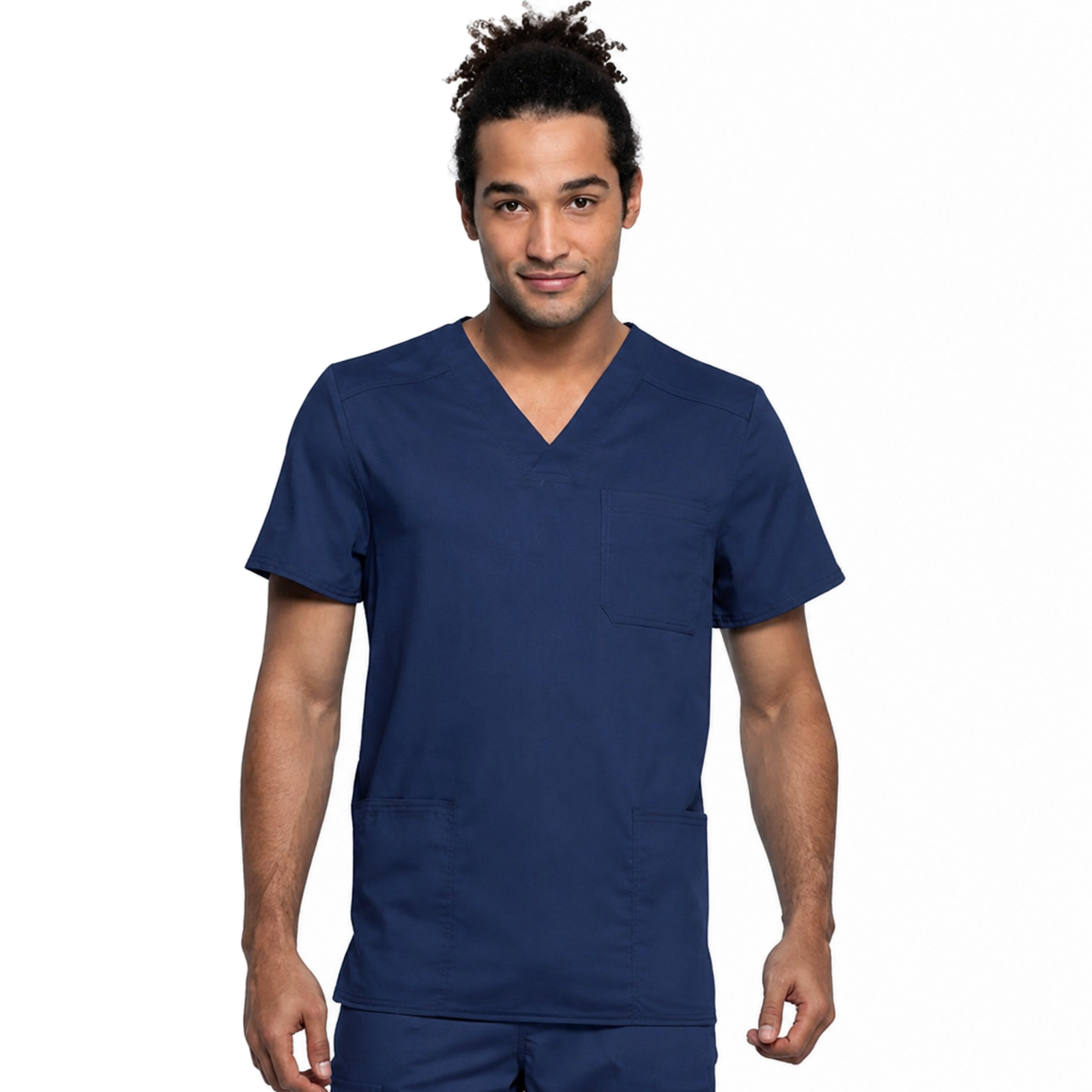 Filipina médica repelente Cherokee WW760 para hombre Azul marino, vista frontal | color:azul-marino