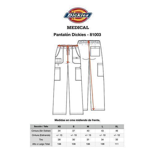 Dickies 81003 Pantalón Quirúrgico Stretch Gen Flex Hombre - Garufa Jeans