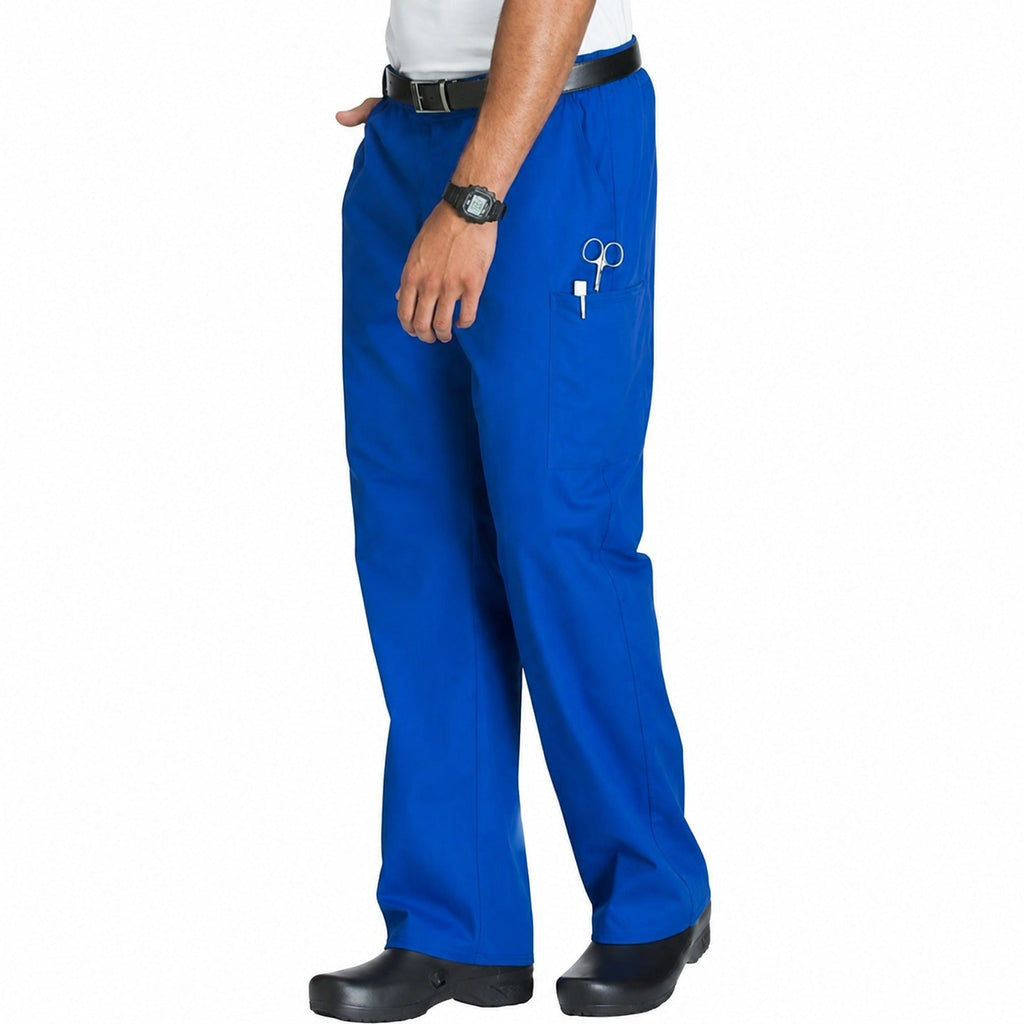 Pantalón quirúrgico Dickies 81006 EDS Signature para hombre Azul Rey, tres cuartos