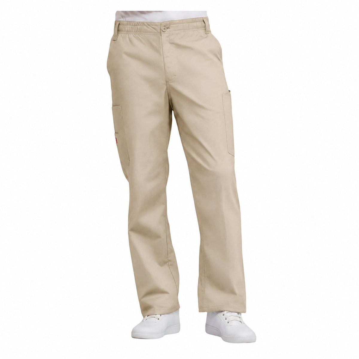 Pantalón quirúrgico Dickies 81006 EDS Signature para hombre Khaki, frente | color:khaki