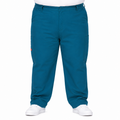Pantalón quirúrgico Dickies 81006 para hombre talla extra Azul Caribe, frente | color:azul-caribe