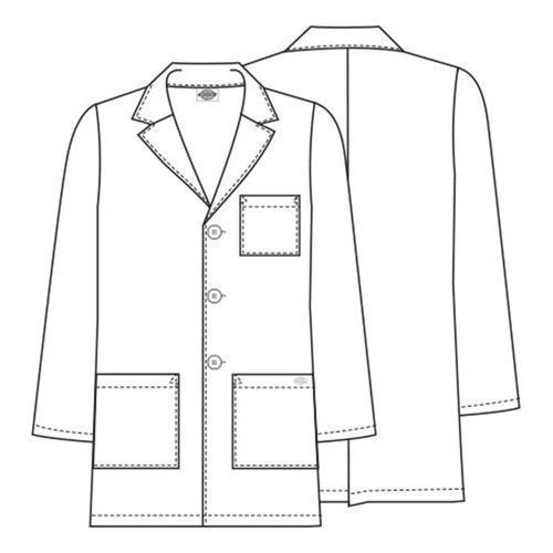 Dickies 81404 Bata Corta Médica Consulta Clínica Hombre - Garufa Jeans