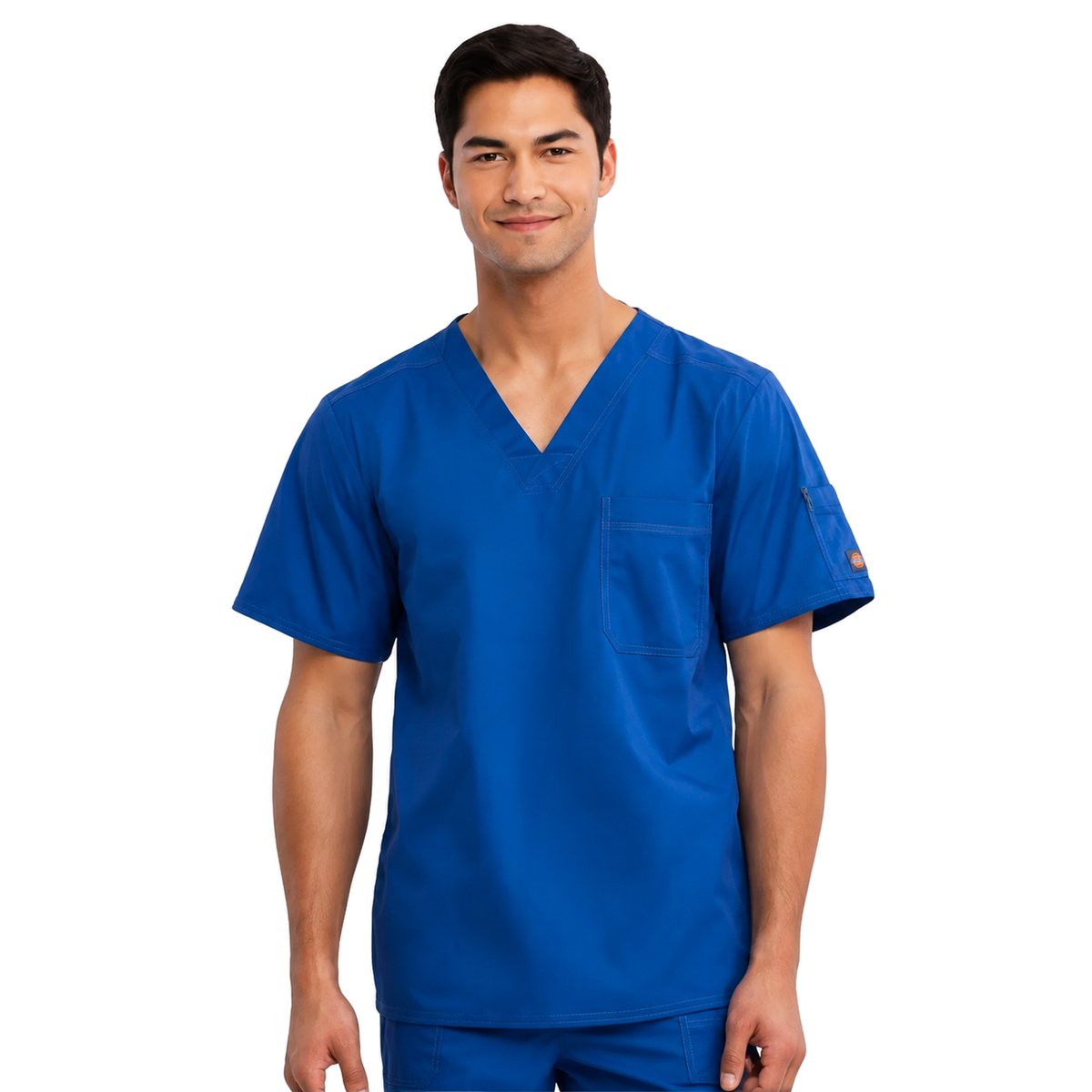 Filipina quirúrgica Dickies 81722 Gen Flex para hombre azul rey, vista frontal | color:azul-rey