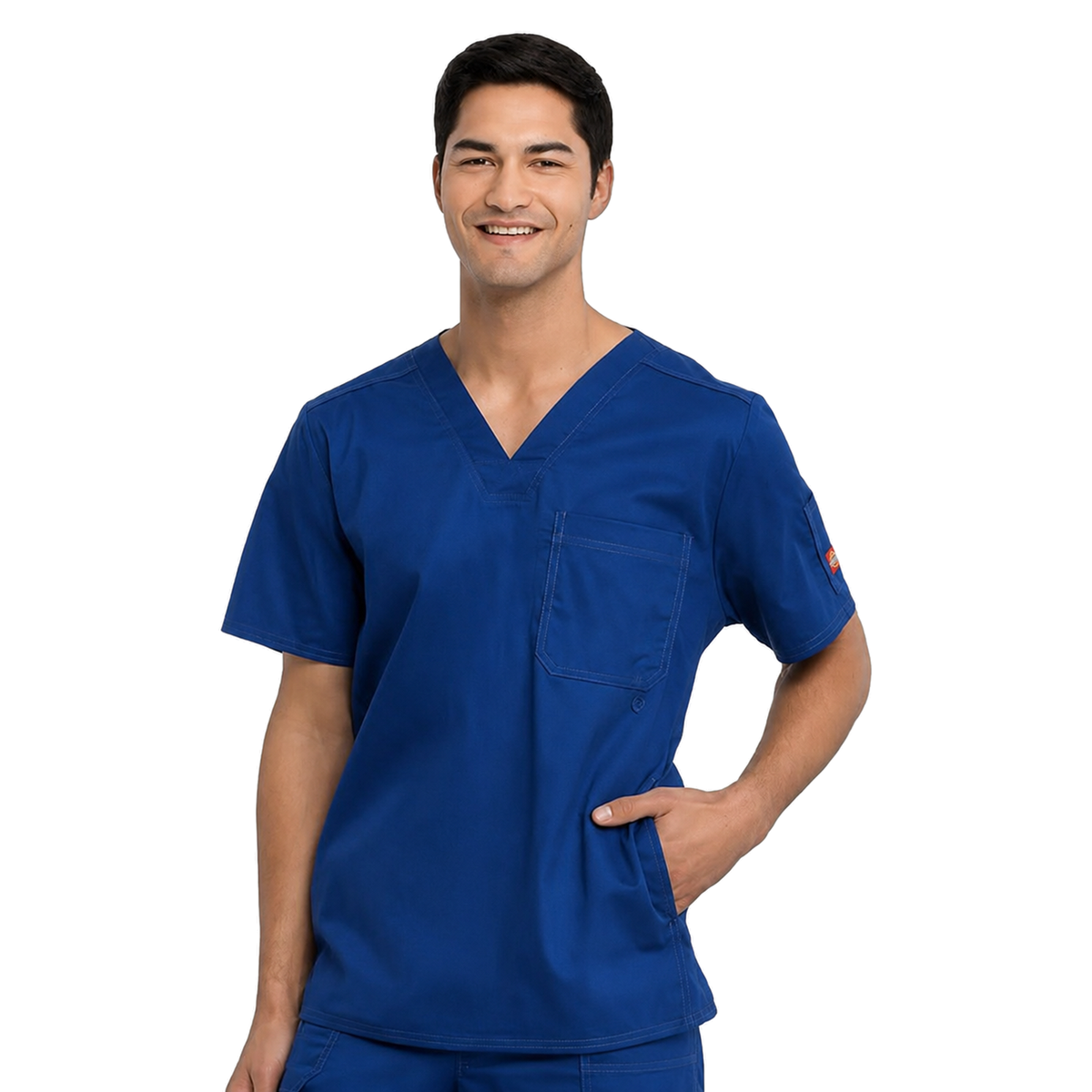 Filipina quirúrgica Dickies 81722 Gen Flex para hombre Galaxy blue, vista frontal | color:galaxy-blue