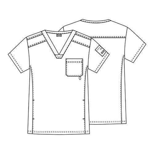 filipina quirúrgica Dickies 81722 Gen Flex para hombre tallas extras azul cielo, vista del producto 25 | color:cblz-azul-cielo