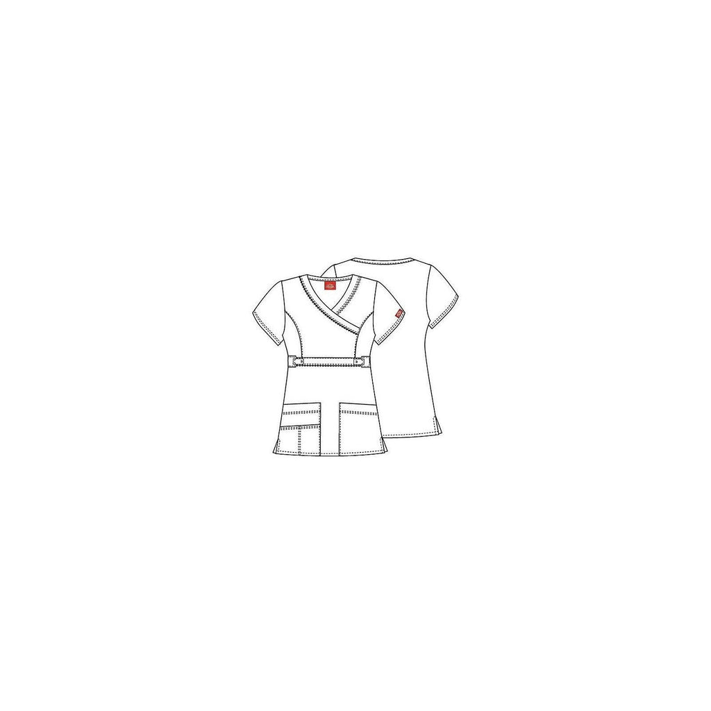 Dickies 817355 filipina quirúrgica Gen Flex para mujer color Negra, ficha técnica