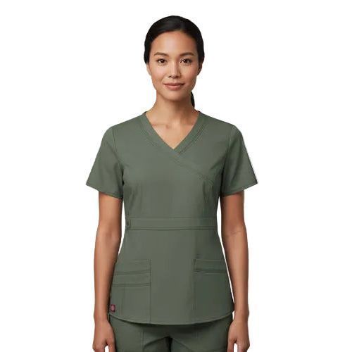 Dickies 817355 Filipina Quirúrgica Stretch Gen Flex Mujer #mlpos_23 | Color: OLIZ - Verde olivo #color_oliz_-_verde_olivo #sku_817355olizxl #sku_817355olizxs