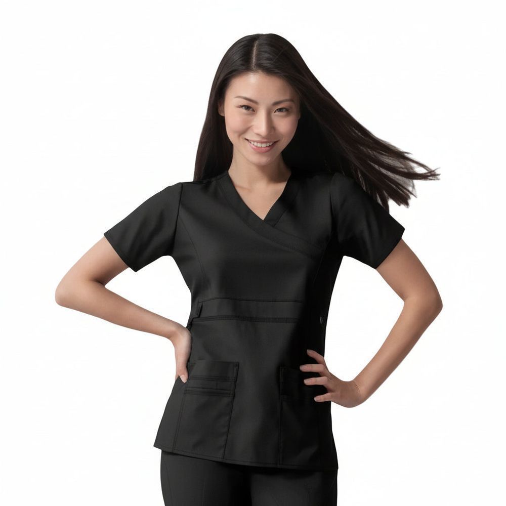 Dickies 817355 Filipina Quirúrgica Stretch Gen Flex Mujer #mlpos_1 | Color: BLKZ - Negra #color_blkz_-_negra #sku_817355blkzxl #sku_817355blkzxs