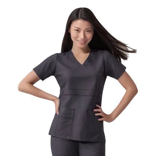 Dickies 817355 Filipina Quirúrgica Stretch Gen Flex Mujer #mlpos_26 | Color: PEWZ - Gris Oxford #color_pewz_-_gris_oxford #sku_817355pewzxs