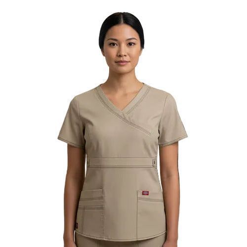 Dickies 817355 Filipina Quirúrgica Stretch Gen Flex Mujer #mlpos_20 | Color: KHIZ - Khaki #color_khiz_-_khaki #sku_817355khizl #sku_817355khizm #sku_817355khizs #sku_817355khizxl #sku_817355khizxs