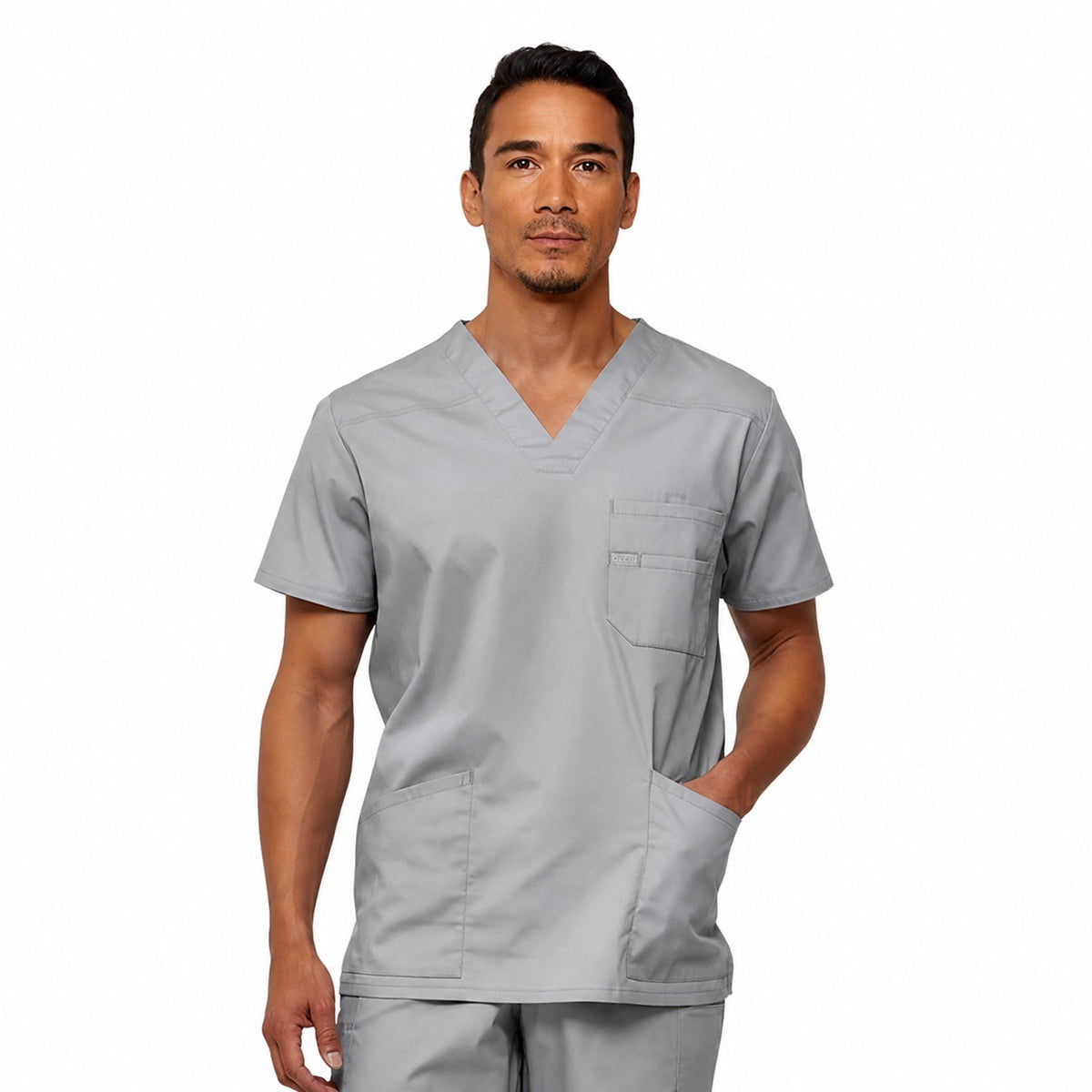 Filipina quirúrgica Dickies 81906 EDS Signature para hombre Gris claro, vista frontal | color:gris-claro