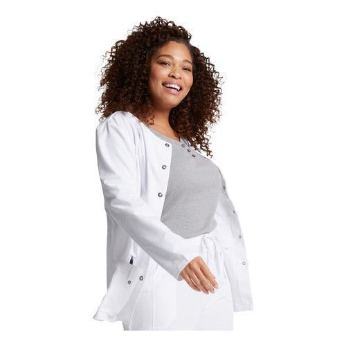 Dickies 82310 Chamarra Quirúrgica Médica Clínica Mujer - Garufa Jeans