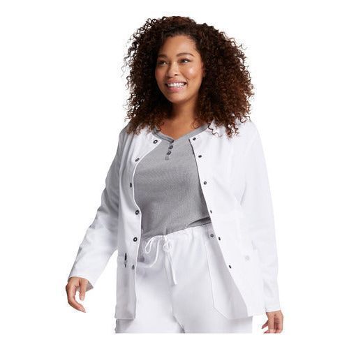 Dickies 82310 Chamarra Quirúrgica Médica Clínica Mujer - Garufa Jeans