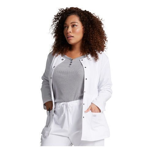 Dickies 82310 Chamarra Quirúrgica Médica Clínica Mujer - Garufa Jeans