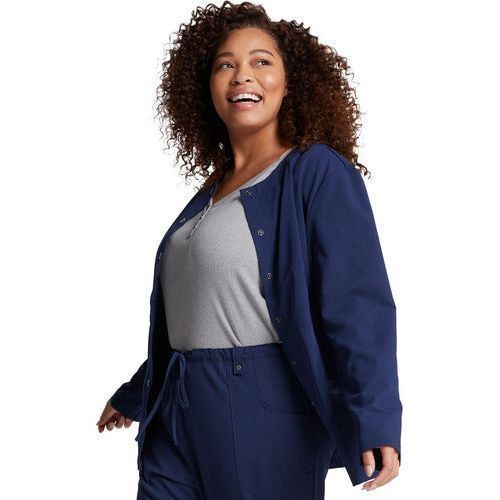 Dickies 82310 Chamarra Quirúrgica Médica Clínica Mujer - Garufa Jeans