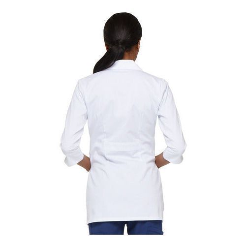 Dickies 82402 Bata Corta Médica Manga 3/4 Gabardina Básica - Garufa Jeans