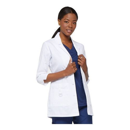 Dickies 82402 Bata Corta Médica Manga 3/4 Gabardina Básica - Garufa Jeans