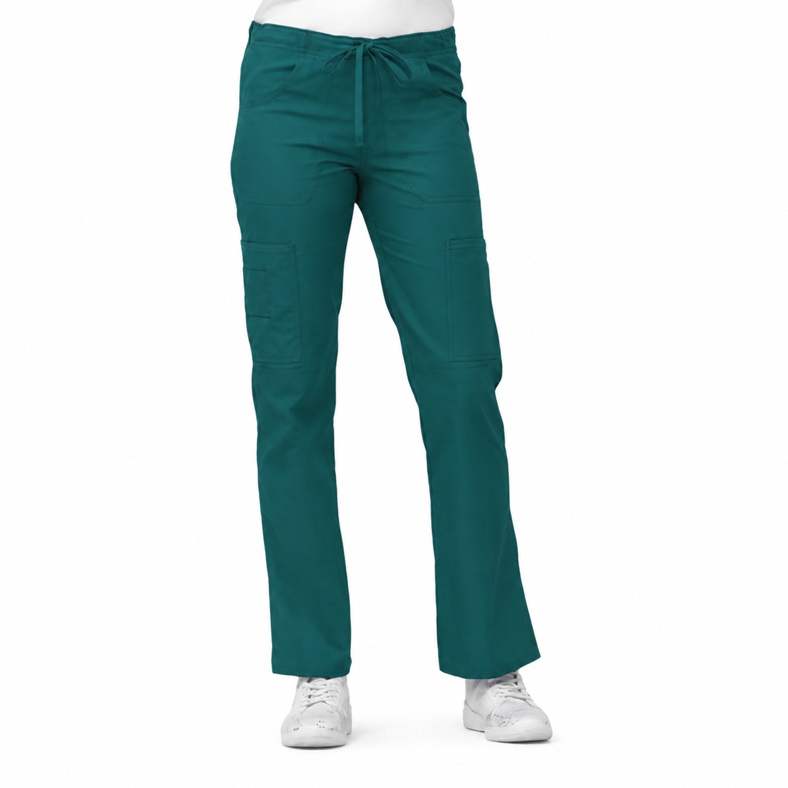 Pantalón quirúrgico Dickies 85100 para mujer jade, vista frontal | color:jade