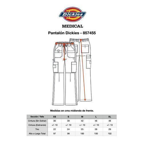 Dickies 857455 Pantalón Quirúrgico Stretch Gen Flex Mujer - Garufa Jeans