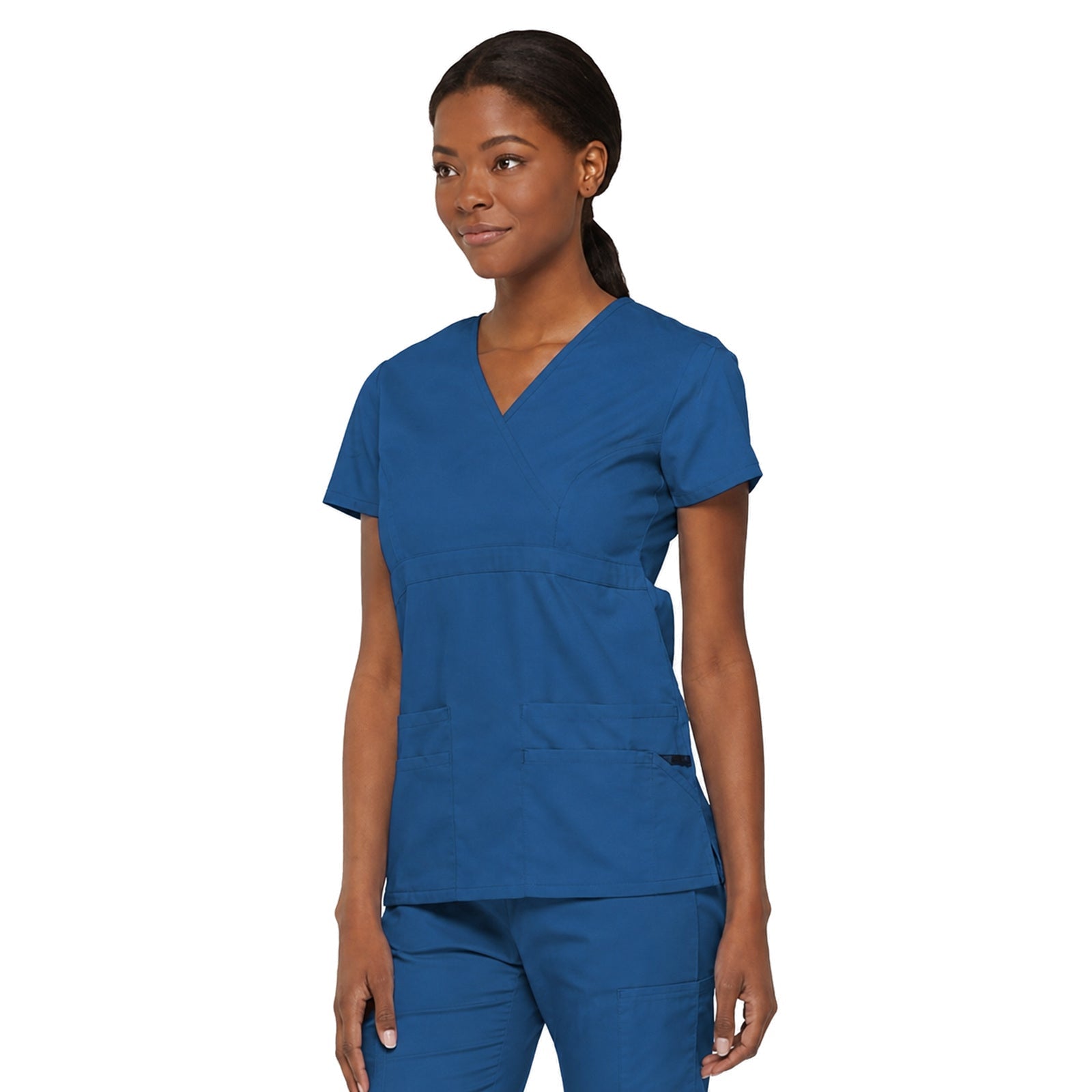 Filipina quirúrgica Dickies 85820 para mujer azul rey, vista tres cuartos | color:azul-rey
