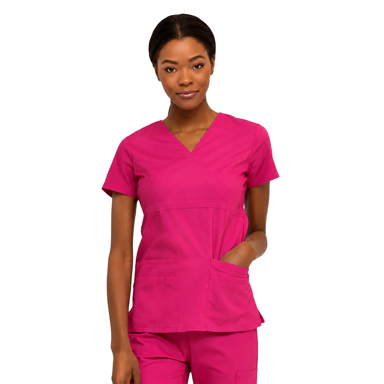 Filipina quirúrgica Dickies 85820 para mujer hot pink, vista frente | color:hot-pink