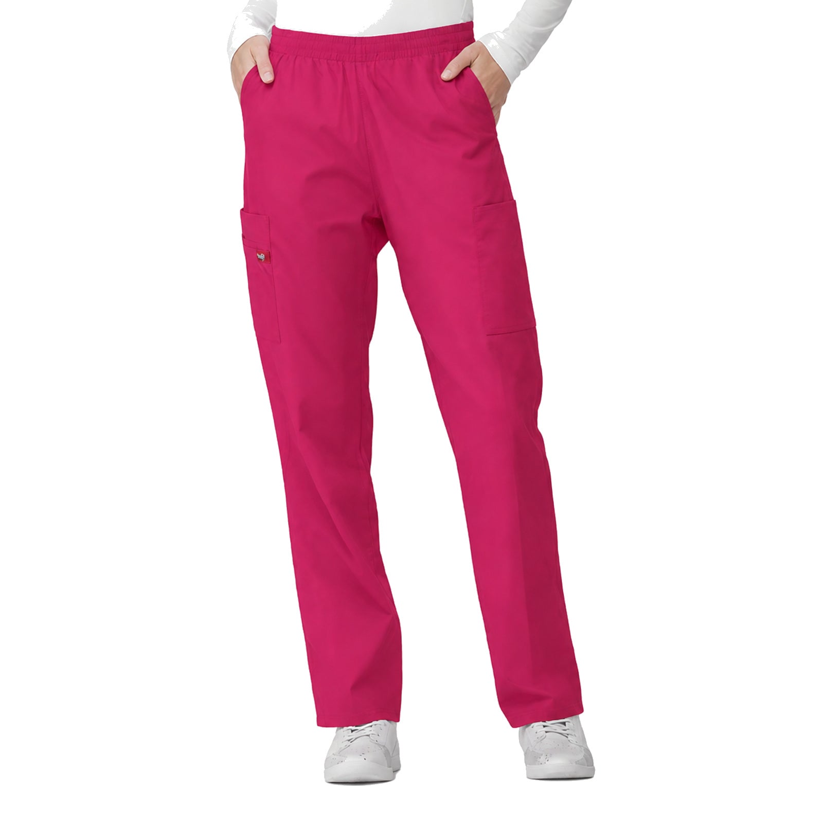 Pantalón quirúrgico Dickies 86106 para mujer hot-pink, vista frente | color:hot-pink